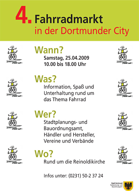 Plakat Fahrradmarkt